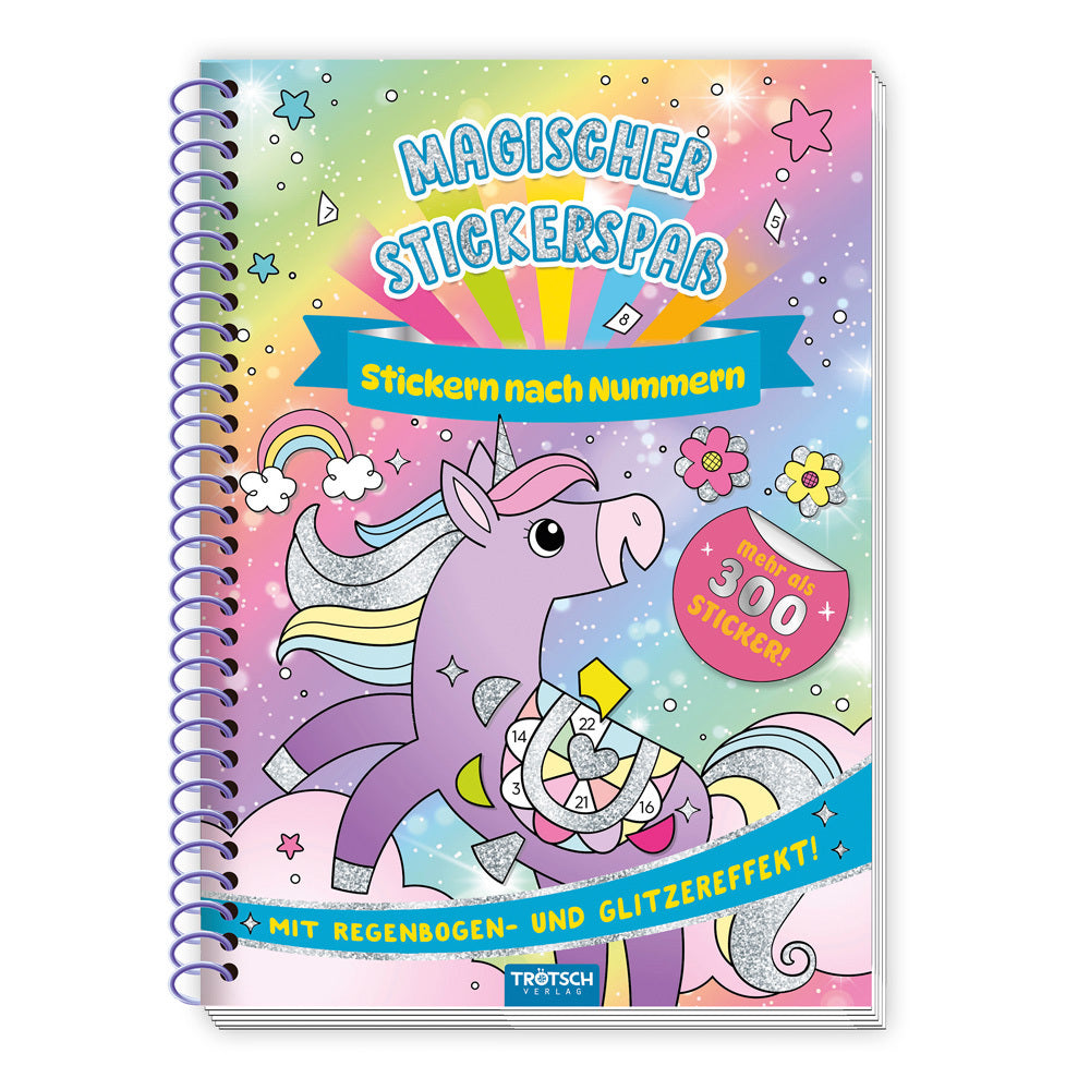 Trötsch Beschäftigungsbuch Stickerbuch Magischer Stickerspaß (Trötsch Verlag Gmbh & Co.Kg)