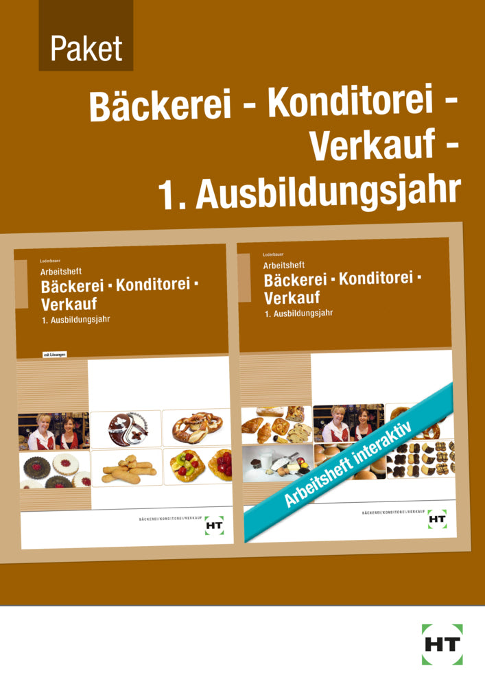 Paketangebot Bäckerei - Konditorei - Verkauf - 1. Ausbildungsjahr, m. 1 Buch (Josef Loderbauer)