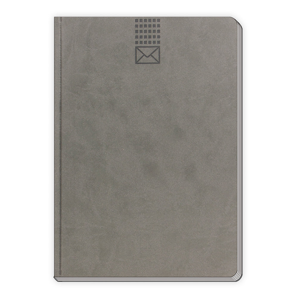 Trötsch Adressbuch Soft Touch A5 Anthrazit (Trötsch Verlag)