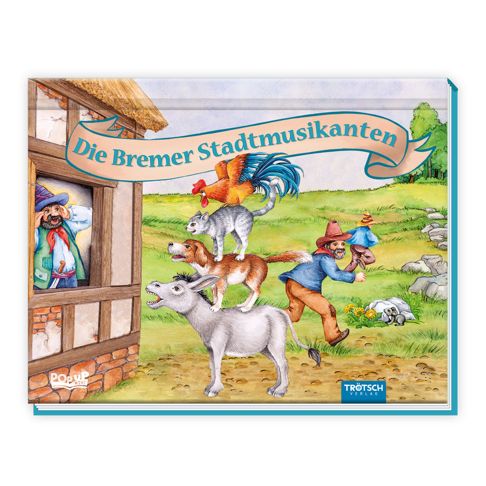 Trötsch Märchenbuch Pop-up-Buch Die Bremer Stadtmusikanten (Trötsch Verlag Gmbh & Co.Kg)