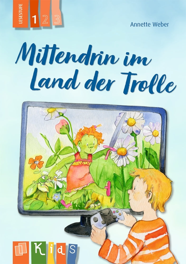 Mittendrin im Land der Trolle - Lesestufe 1 (Annette Weber)