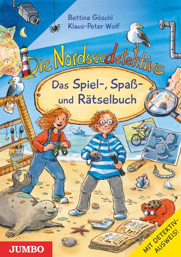 Die Nordseedetektive. Das Spiel-, Spaß- und Rätselbuch (Bettina Göschl)