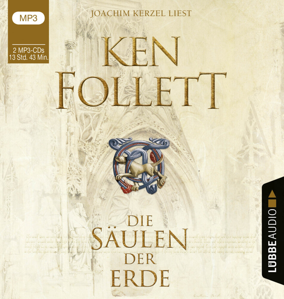 Die Säulen der Erde, 2 Audio-CD, 2 MP3 (Ken Follett)