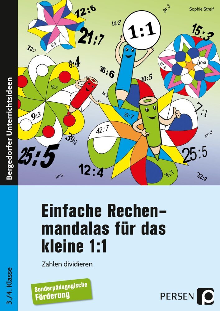 Einfache Rechenmandalas für das kleine 1:1 (Sophie Streif)