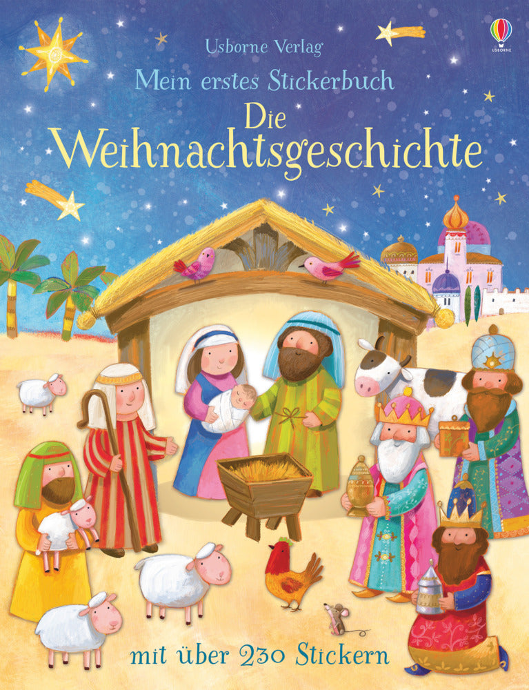 Mein erstes Stickerbuch: Die Weihnachtsgeschichte (Felicity Brooks)