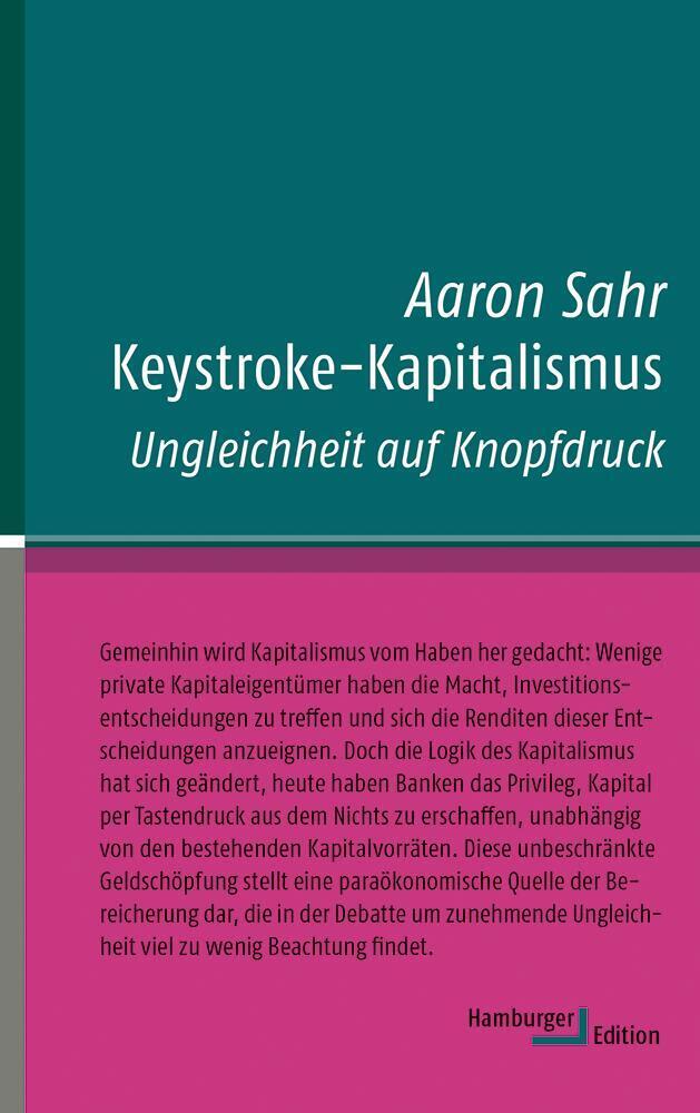 Keystroke-Kapitalismus (Aaron Sahr)