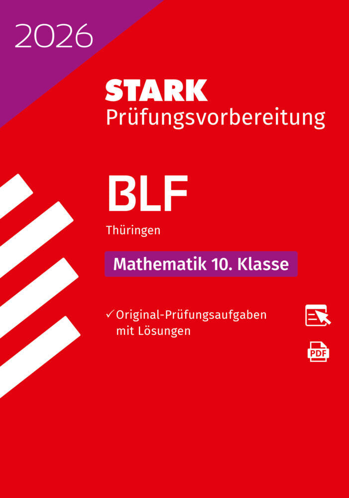 STARK Mathematik 10. Klasse - BLF Gymnasium 2026 Thüringen - Prüfungsvorbereitung, m. 1 Buch, m. 1 Beilage