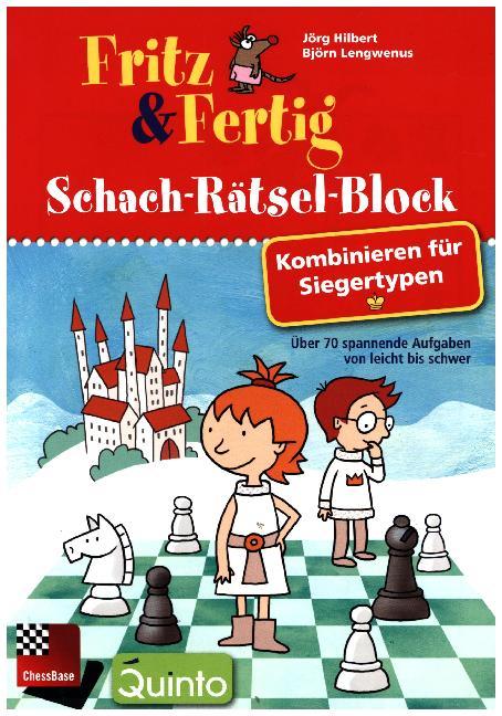 Fritz & Fertig Schach-Rätsel-Block (Jörg Hilbert)
