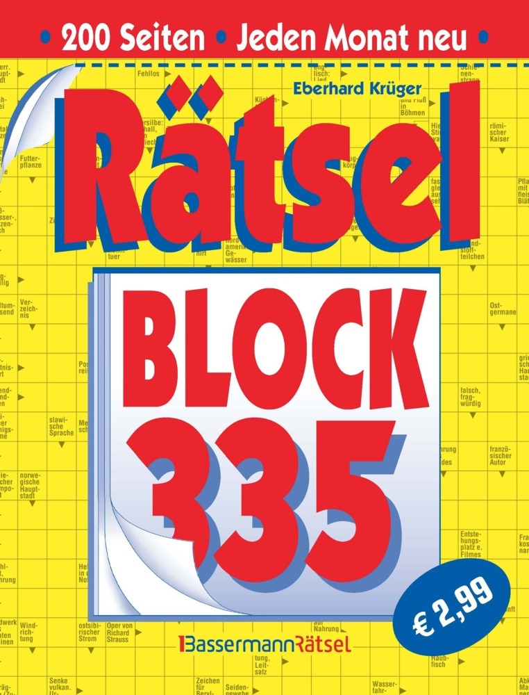 Rätselblock 335 (Eberhard Krüger)