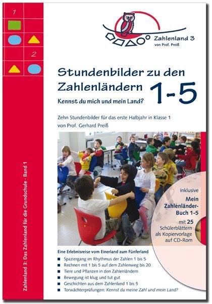 Stundenbilder zu den Zahlenländern 1-5, m. CD-ROM (Gerhard Preiß)