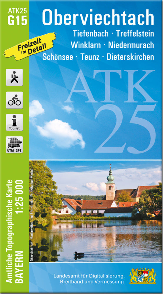 ATK25-G15 Oberviechtach (Amtliche Topographische Karte 1:25000) (Breitband Und Vermessung, Bayern Landesamt Für Digitalisierung)