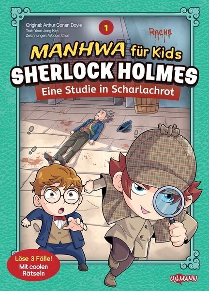 Manhwa für Kids: Sherlock Holmes (Band 1) - Eine Studie in Scharlachrot (Yeon-Jong Kim)