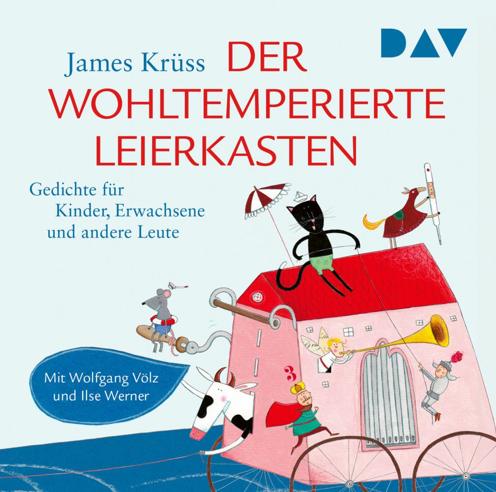 Der wohltemperierte Leierkasten. Gedichte für Kinder, Erwachsene und andere Leute, 1 Audio-CD (James Krüss)