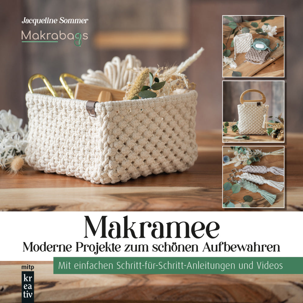 Makramee - Moderne Projekte zum schönen Aufbewahren (Jacqueline Sommer)