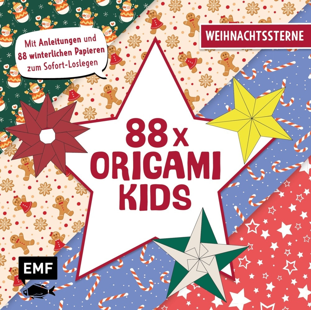88 x Origami Kids - Weihnachtssterne (Ina Mielkau)