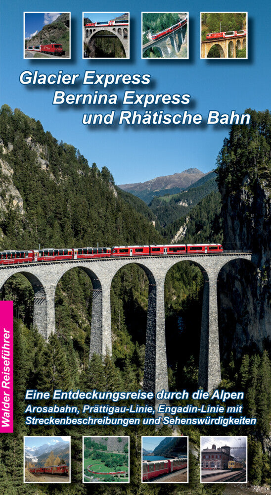 Glacier Express, Bernina Express und Rhätische Bahn (Achim Walder)