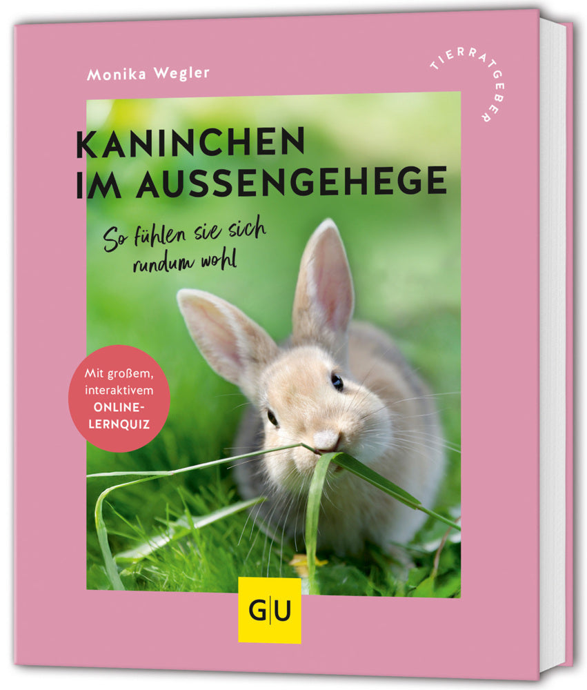 Kaninchen im Außengehege (Monika Wegler)