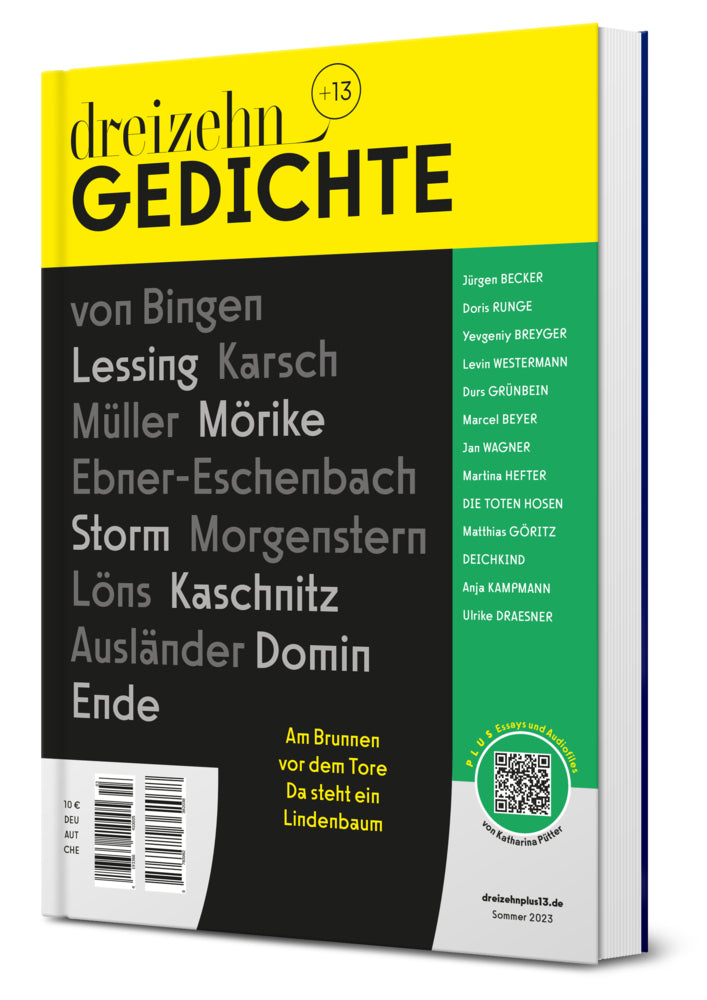 dreizehn +13 Gedichte (Oliver Wurm)