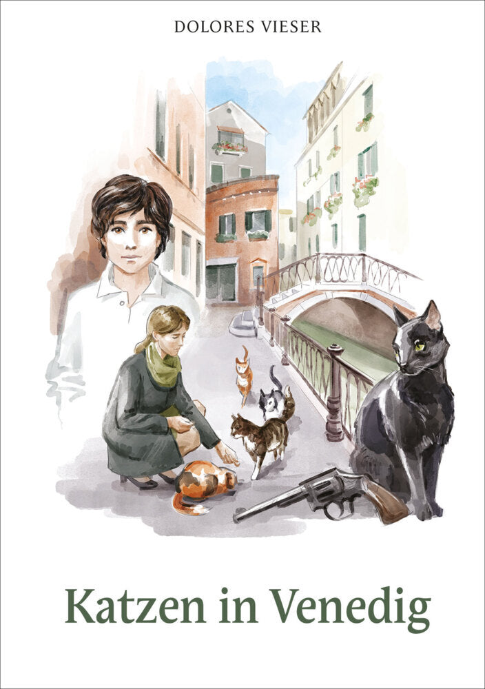 Katzen in Venedig (Dolores Vieser)