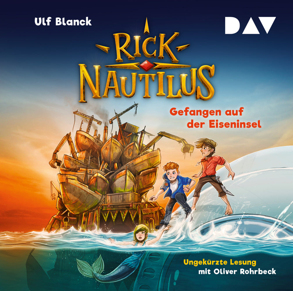 Rick Nautilus - Gefangen auf der Eiseninsel, 2 Audio-CD (Ulf Blanck)