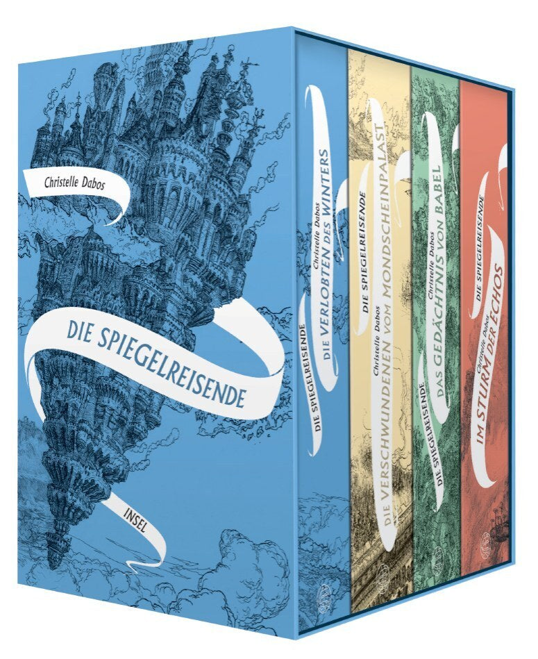 Die Spiegelreisende Band 1 bis 4 im Schuber, 4 Teile (Christelle Dabos)