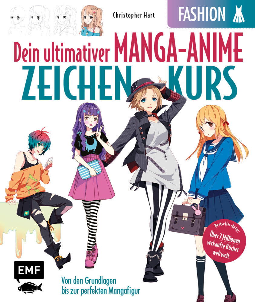 Dein ultimativer Manga-Anime-Zeichenkurs - Fashion (Christopher Hart)