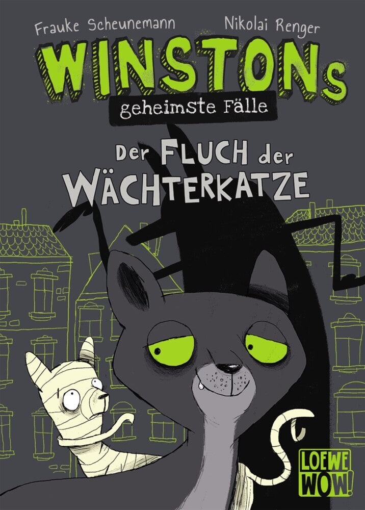 Winstons geheimste Fälle (Band 1) - Der Fluch der Wächterkatze (Frauke Scheunemann)