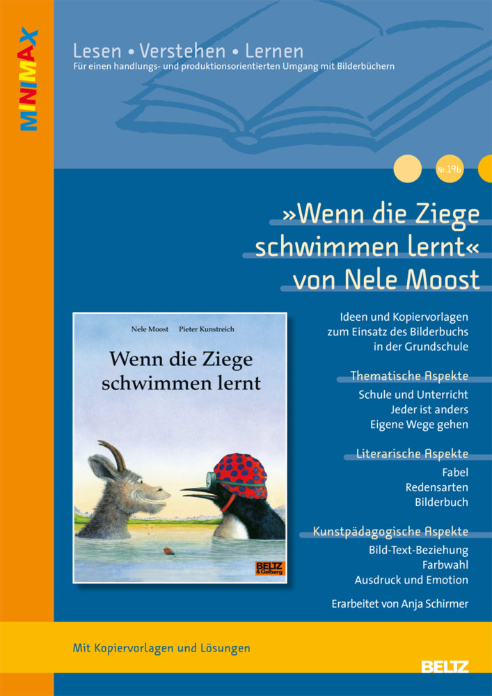 "Wenn die Ziege schwimmen lernt" von Nele Moost und Pieter Kunstreich (Anja Schirmer)