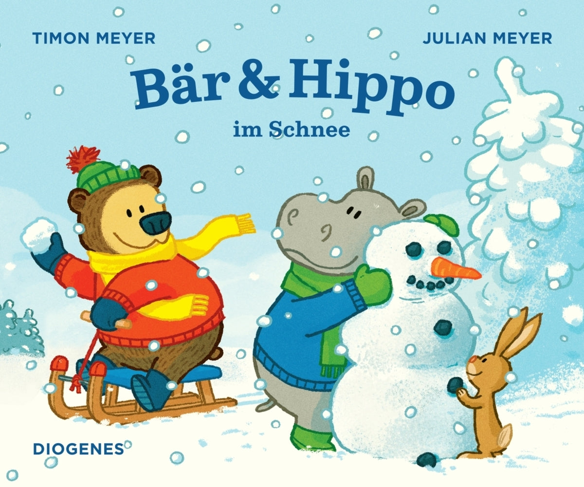 Bär & Hippo im Schnee (Timon Meyer)