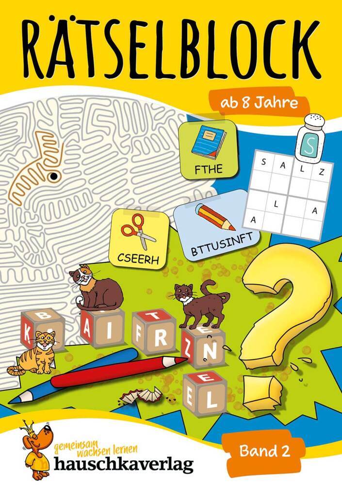 Rätselblock ab 8 Jahre - Band 2.Bd.2 (Agnes Spiecker)