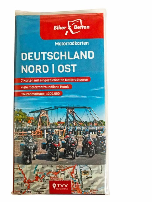 Motorradkarten Set Deutschland Nord-Ost (Bikerbetten)