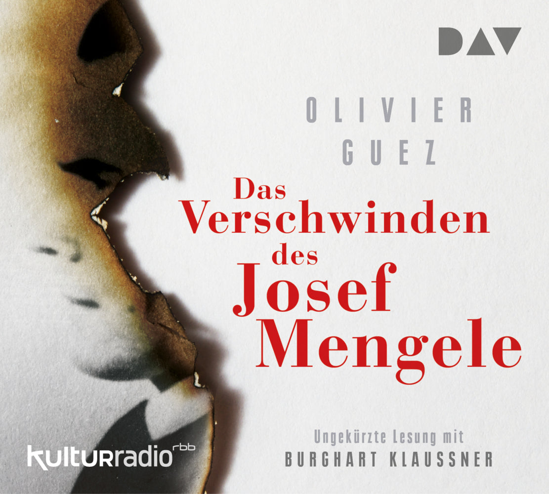 Das Verschwinden des Josef Mengele, 5 Audio-CDs (Olivier Guez)