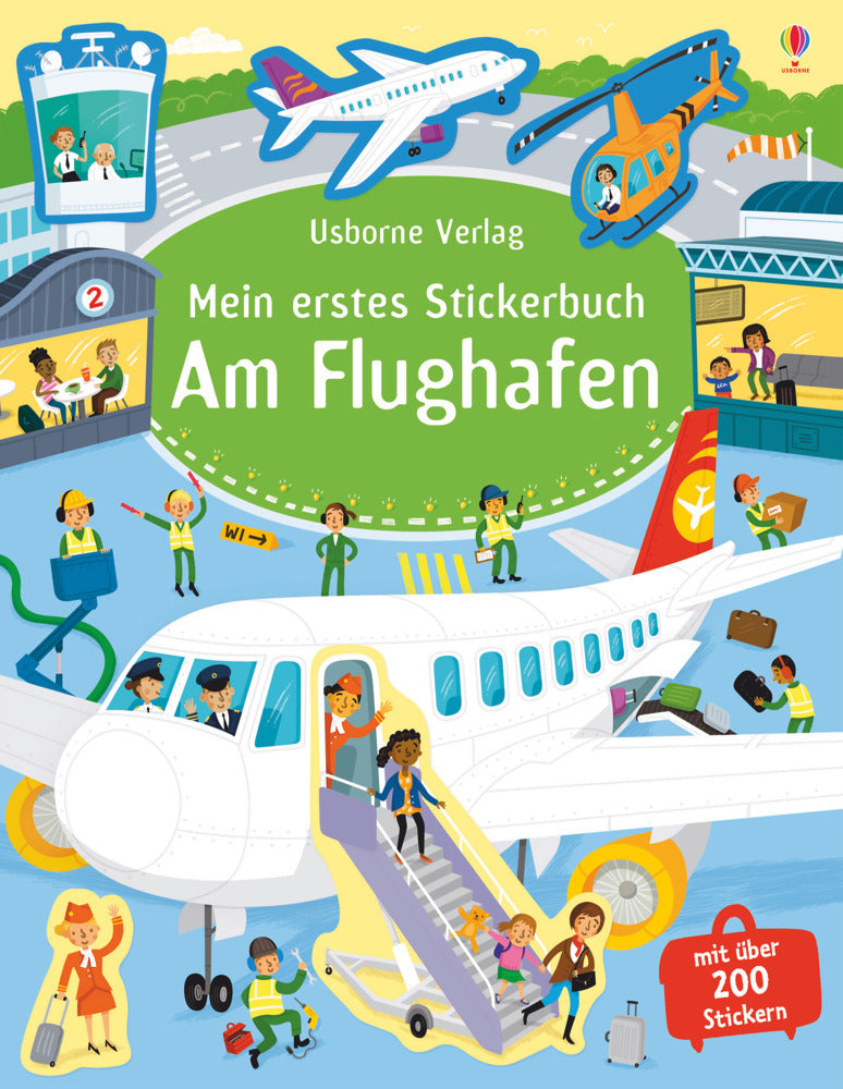 Mein erstes Stickerbuch: Am Flughafen (Sam Smith)