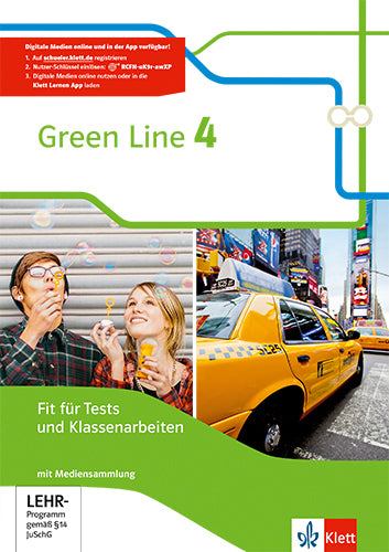 Green Line 4 - Fit für Tests und Klassenarbeiten mit Lösungsheft und CD-ROM Klasse 8