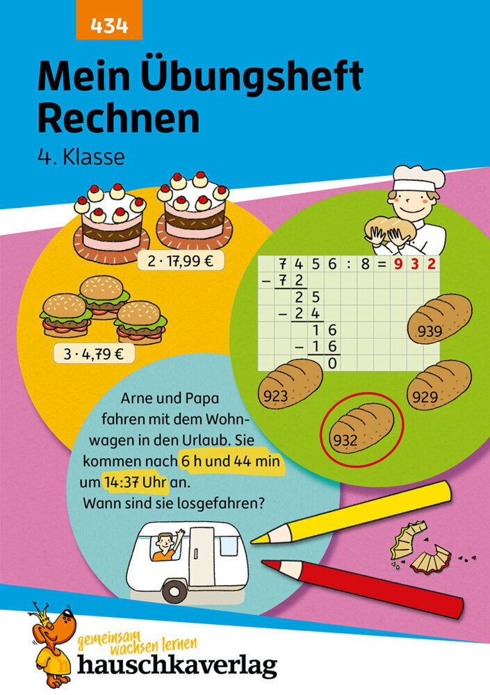 Mein Übungsheft Rechnen 4. Klasse (Diana Depireux)