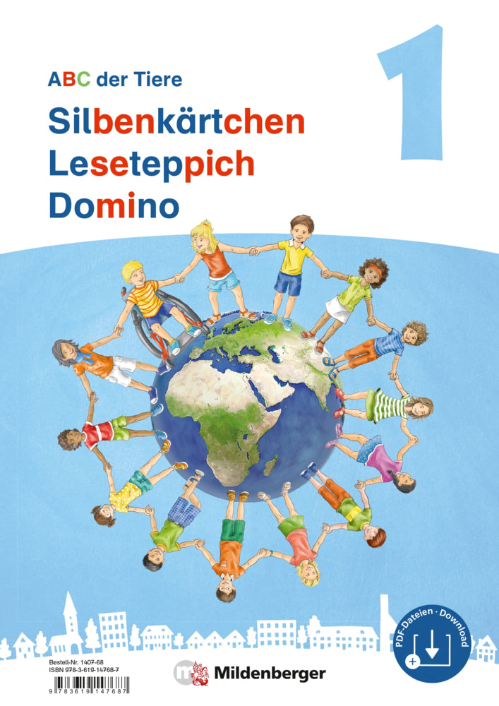 ABC der Tiere 1 Neubearbeitung - Silbenkärtchen, Leseteppiche, Domino (Klaus Kuhn)