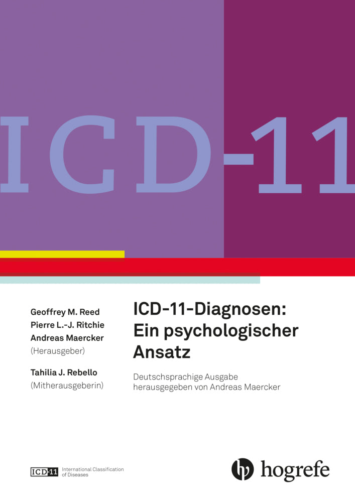 ICD 11-Diagnosen: Ein psychologischer Ansatz (Geoffrey M. Reed)