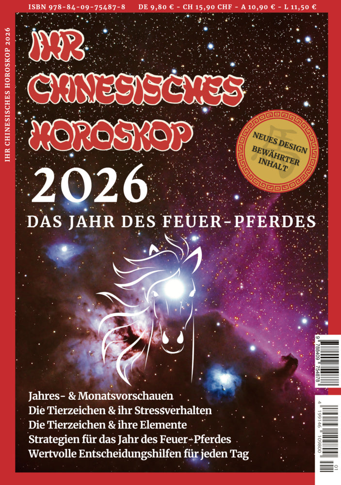 Ihr Chinesisches Horoskop 2026 (Daniela Herzberg)