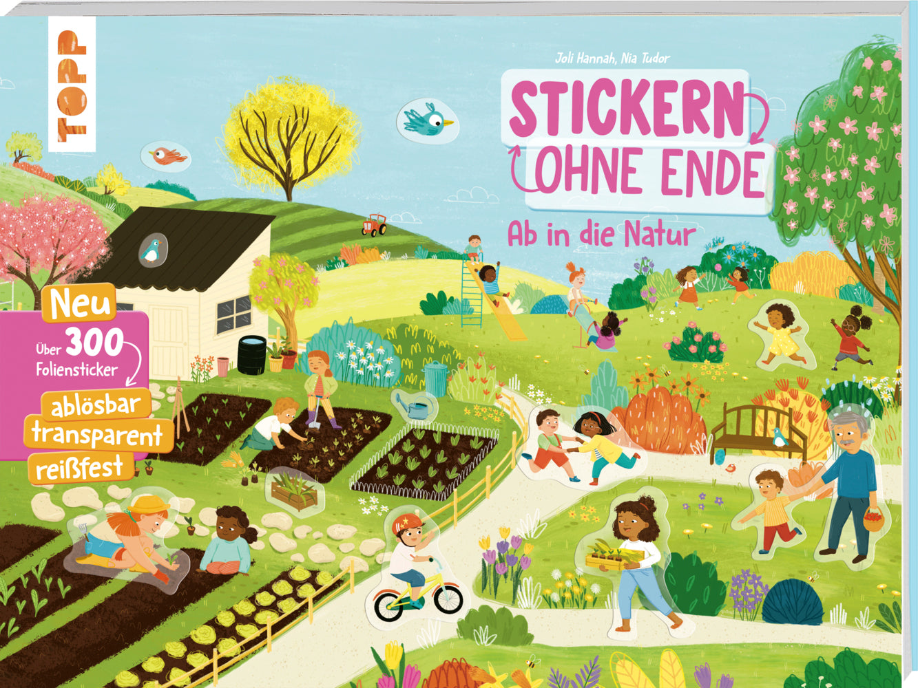 Stickern ohne Ende - Ab in die Natur (Joli Hannah)