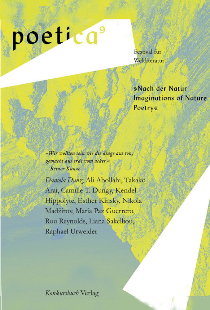 Nach der Natur - Imaginations of Nature. Poetry (Daniela Danz)