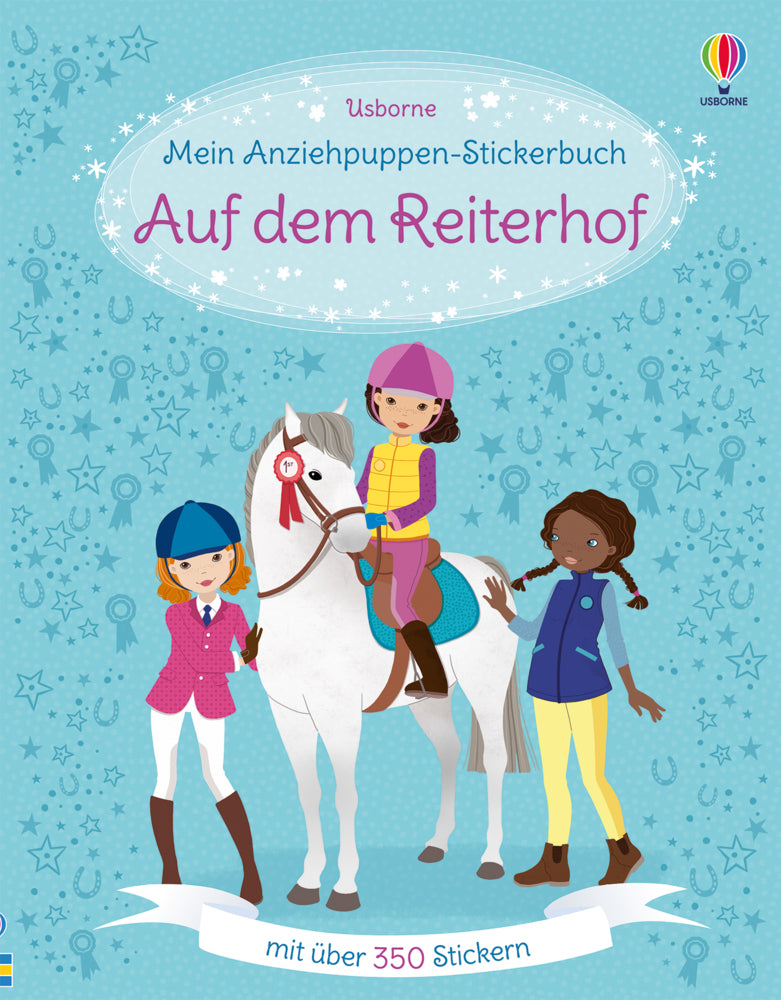Mein Anziehpuppen-Stickerbuch - Auf dem Reiterhof (Lucy Bowman)