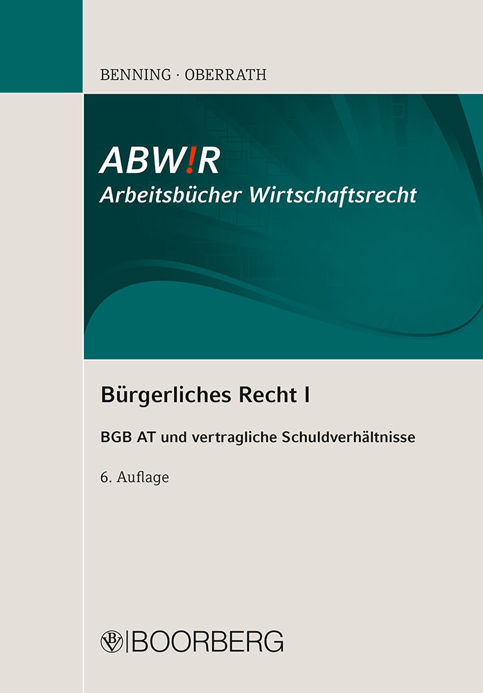 Bürgerliches Recht I (Axel Benning)