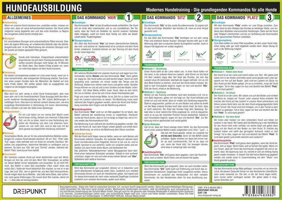 Hundeausbildung, Info-Tafel (Michael Schulze)