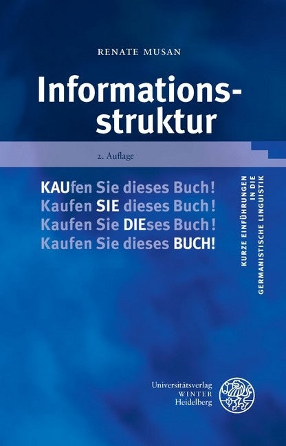 Informationsstruktur (Renate Musan)