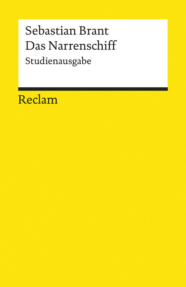 Das Narrenschiff. Mit allen 114 Holzschnitten des Drucks Basel 1494 (Sebastian Brant)