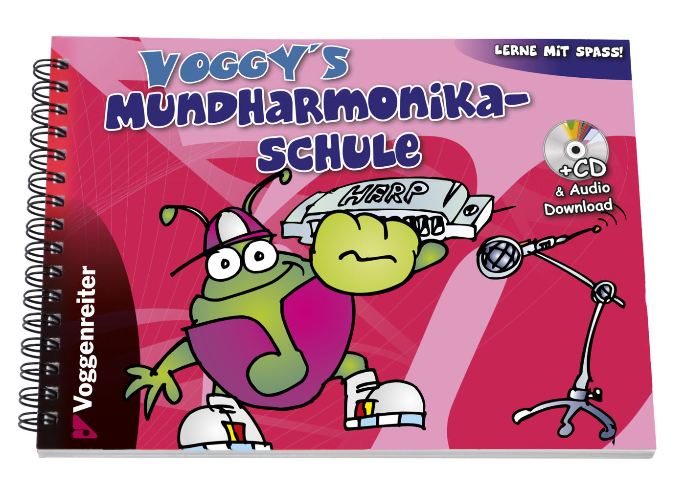 Voggy's Mundharmonikaschule, m. 1 Audio-CD (Martina Holtz)