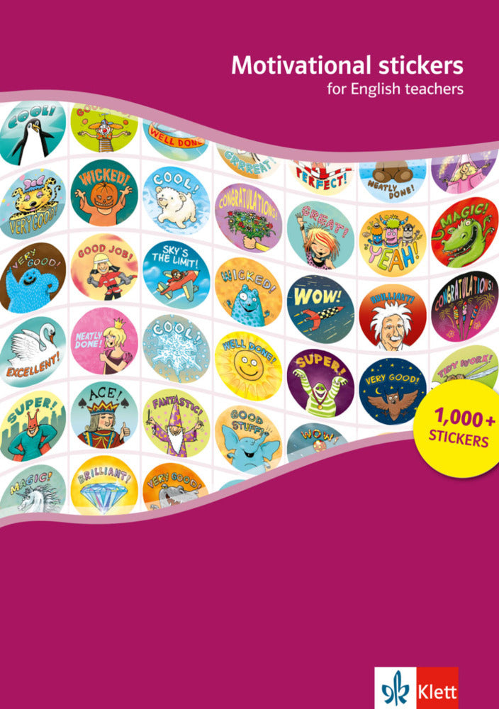 Motivational stickers for English teachers