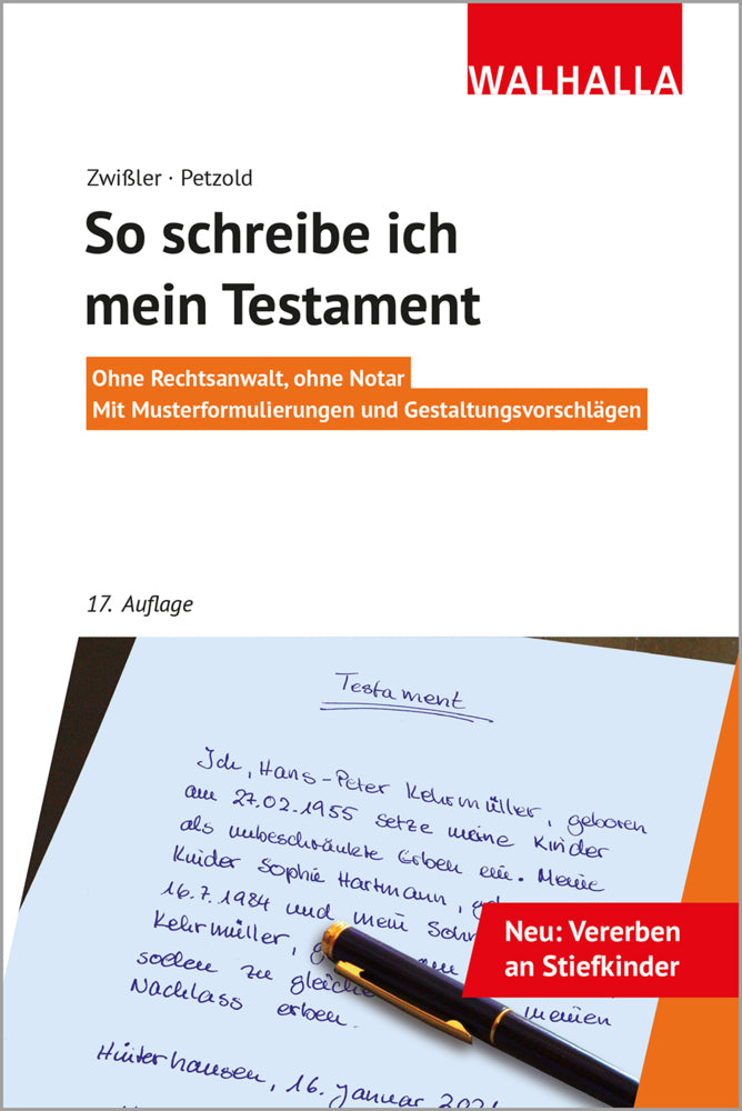 So schreibe ich mein Testament (Finn Zwißler)