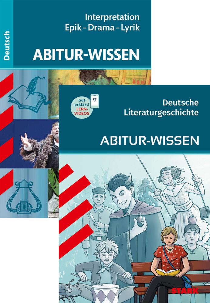 STARK Deutsch Vorteilspaket - Abitur-Wissen - Literaturgeschichte/Interpretationen Epik, Drama, Lyrik (Stefan Metzger)