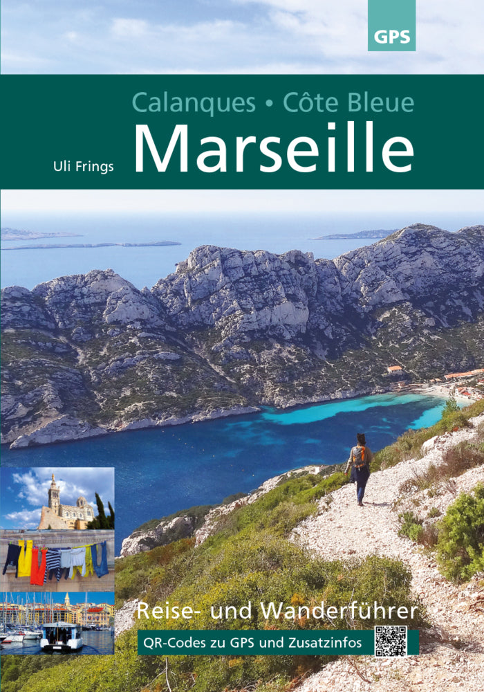 Marseille, Calanques, Côte Bleue, m. Stadtplan (Uli Frings)